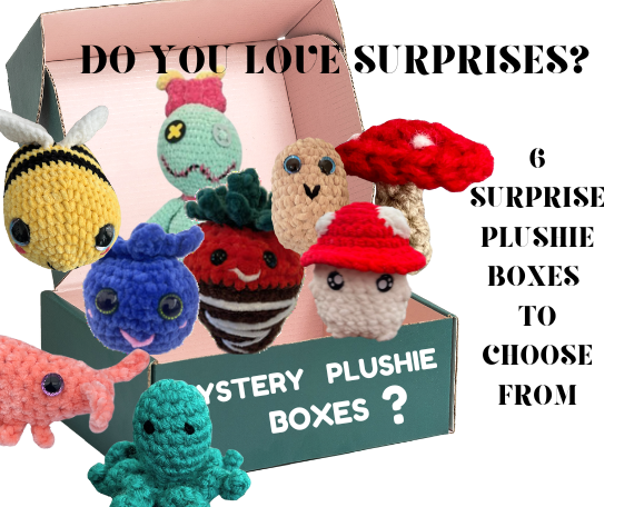 Mystery Plushie Box, Random Surprise Plushie Box