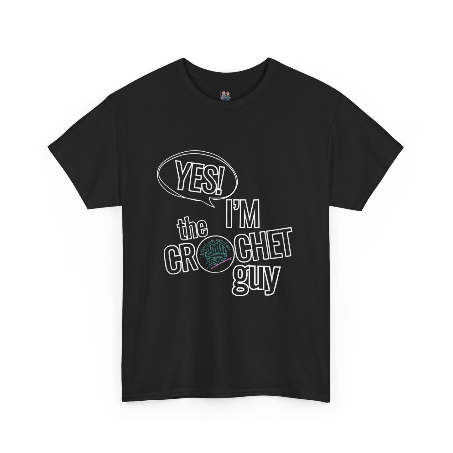 I'm The Crochet Guy Unisex Heavy Cotton Tee