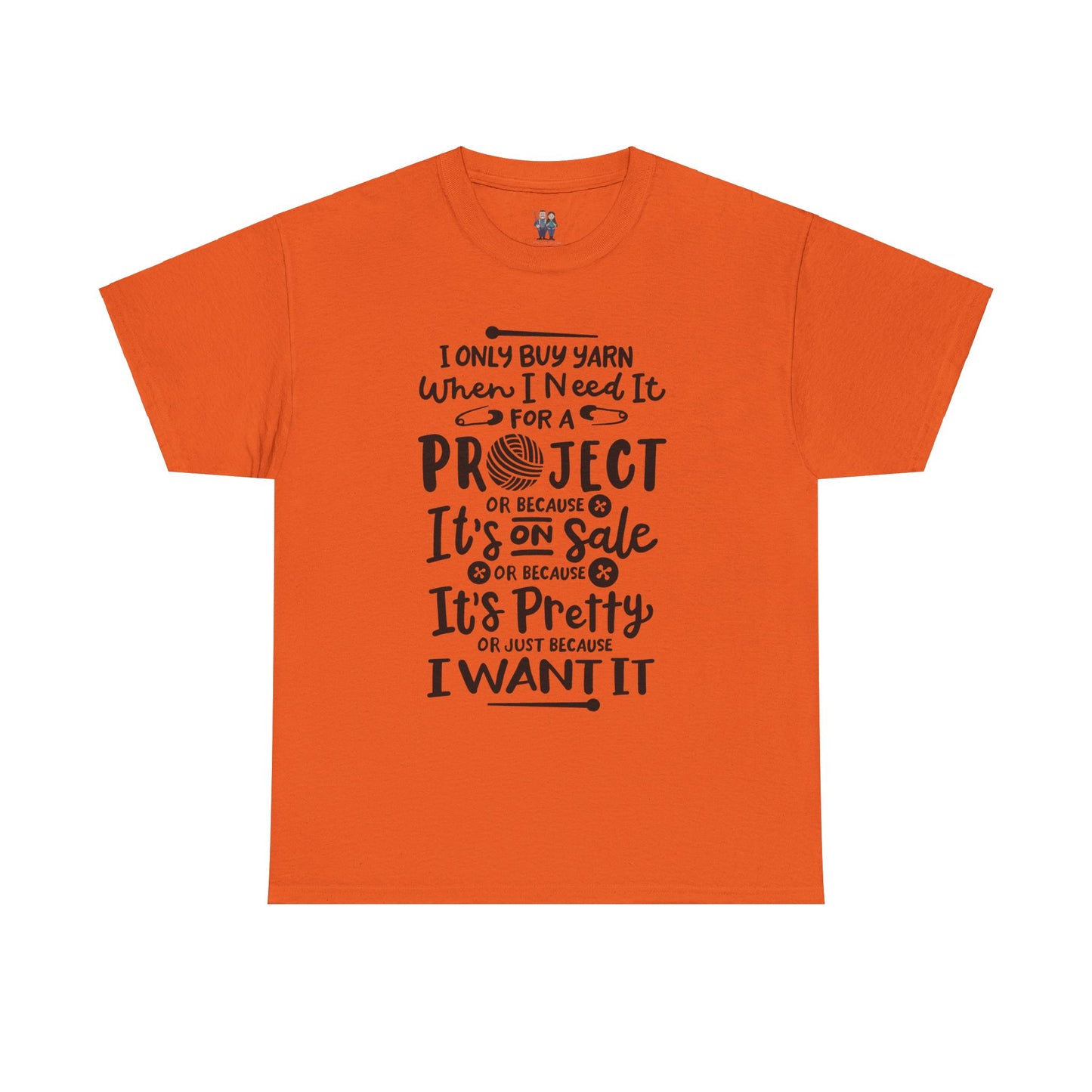 Funny Crochet Theme Unisex Heavy Cotton Tee