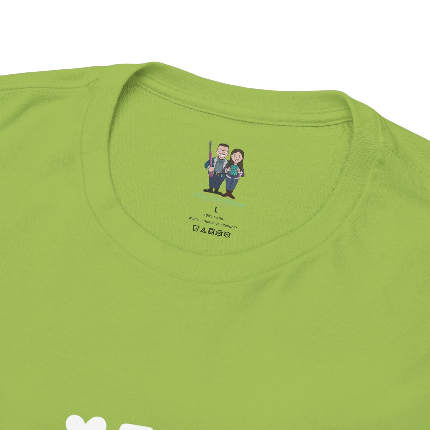 Crochet Humor Unisex Heavy Cotton Tee