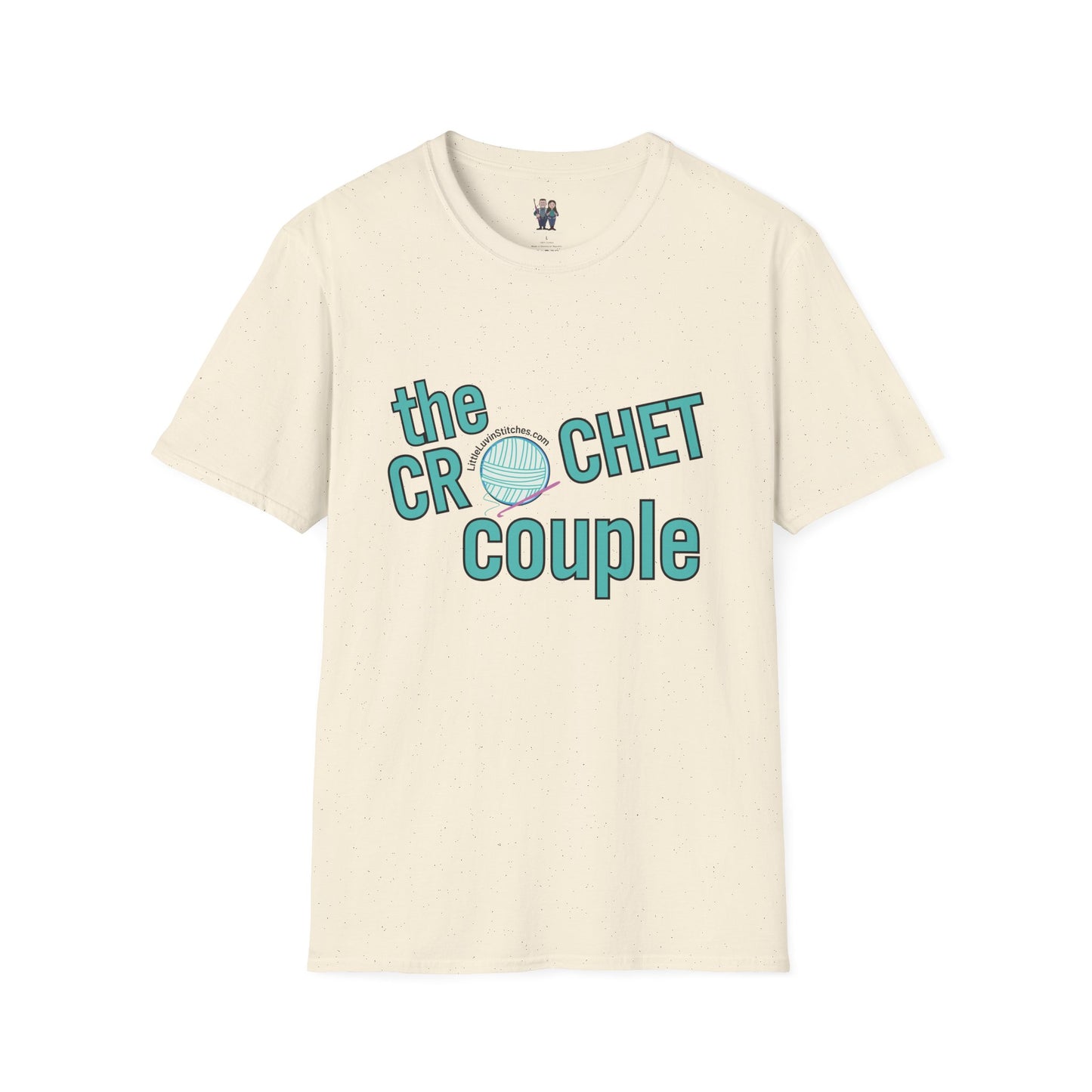 Crochet Couple Unisex Softstyle T-Shirt