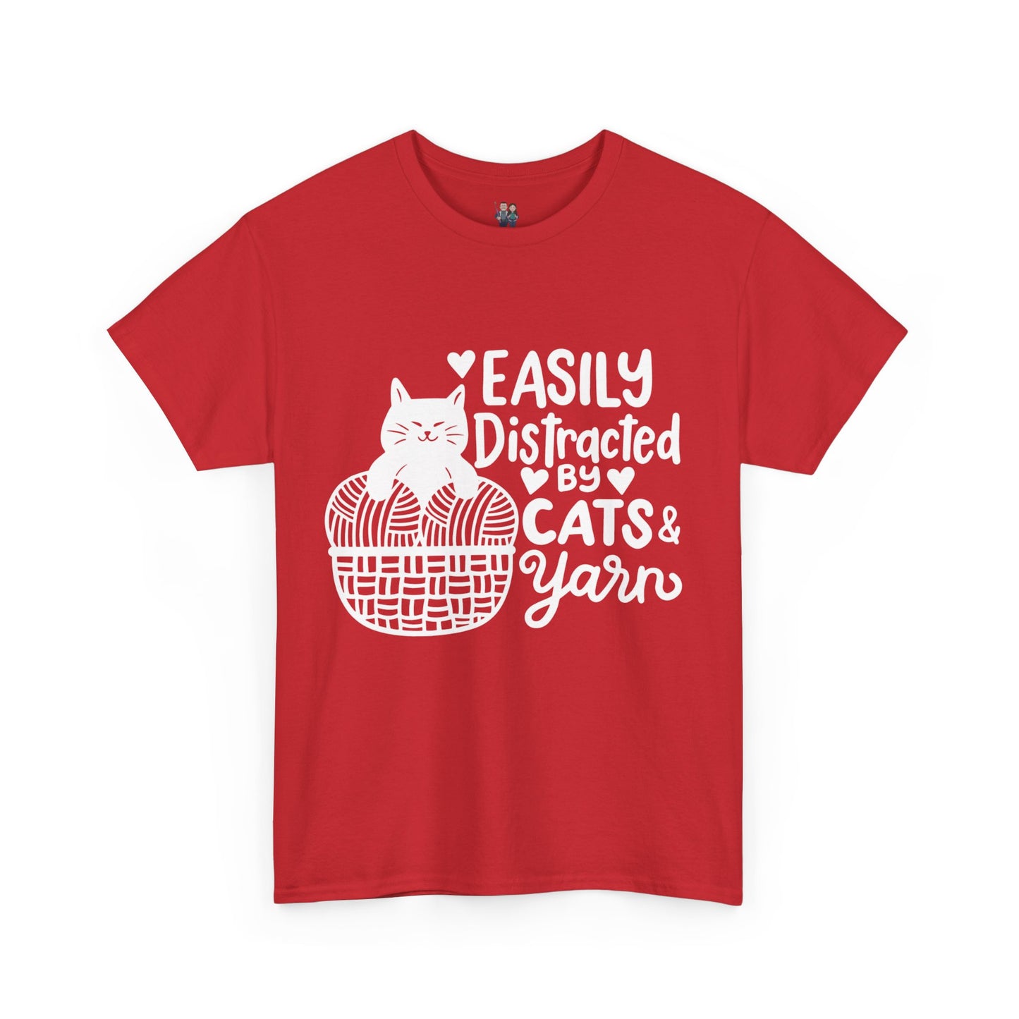 Crochet Humor Unisex Heavy Cotton Tee