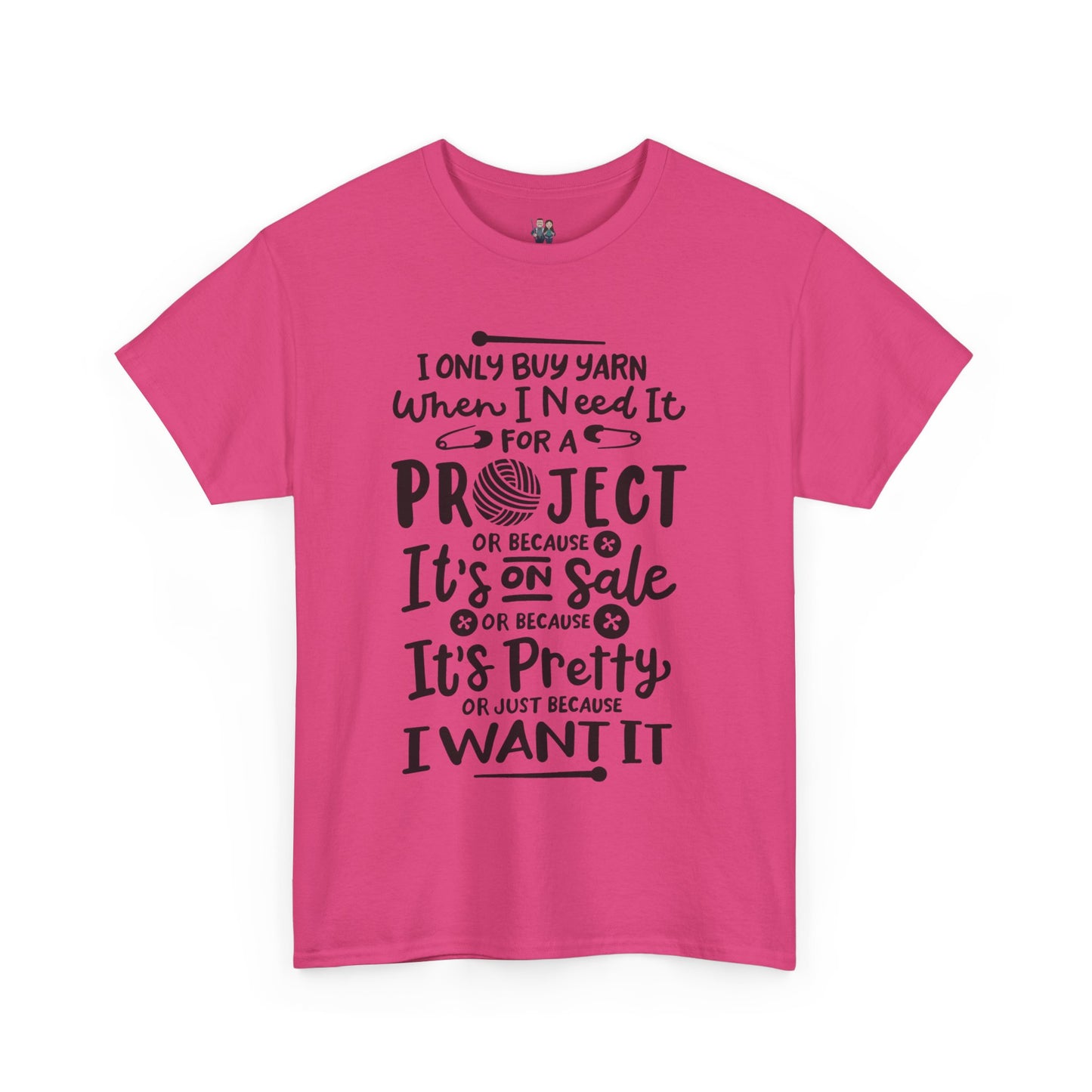 Funny Crochet Theme Unisex Heavy Cotton Tee
