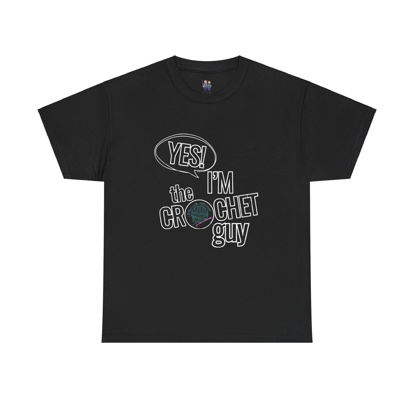 I'm The Crochet Guy Unisex Heavy Cotton Tee