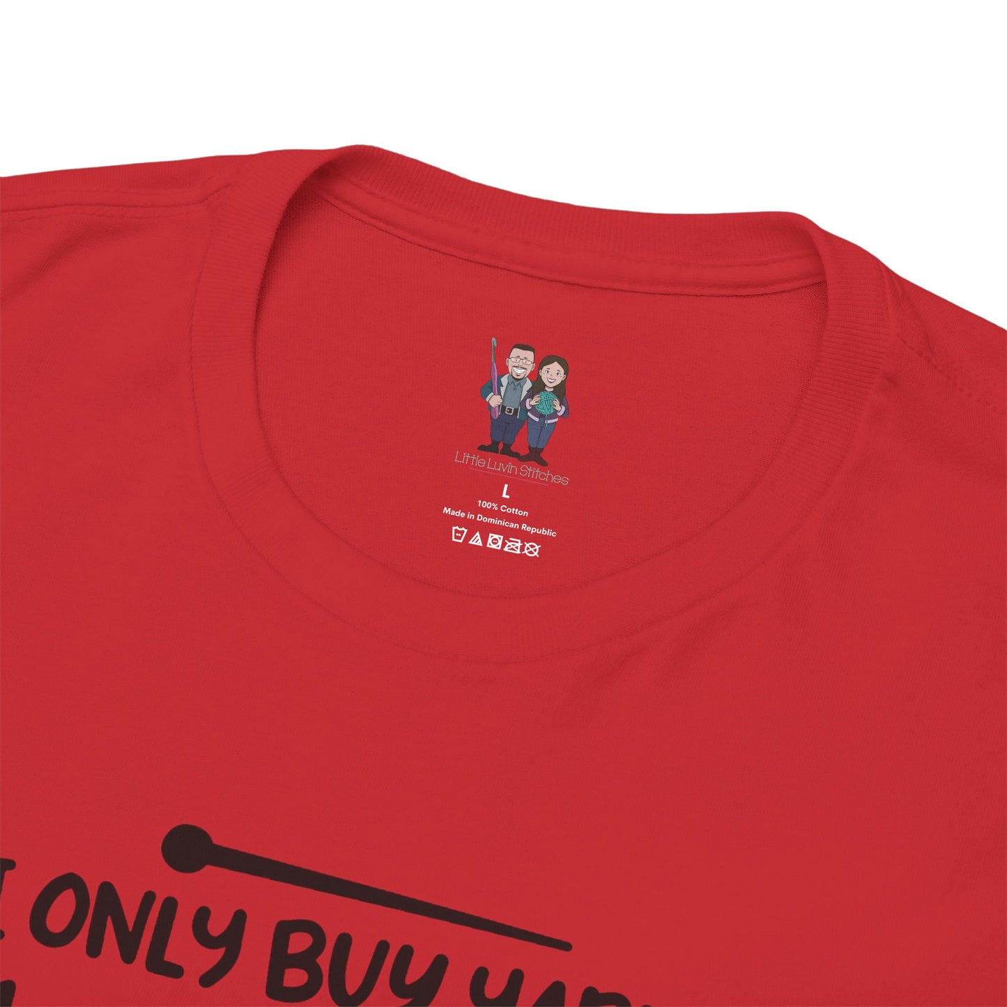 Funny Crochet Theme Unisex Heavy Cotton Tee