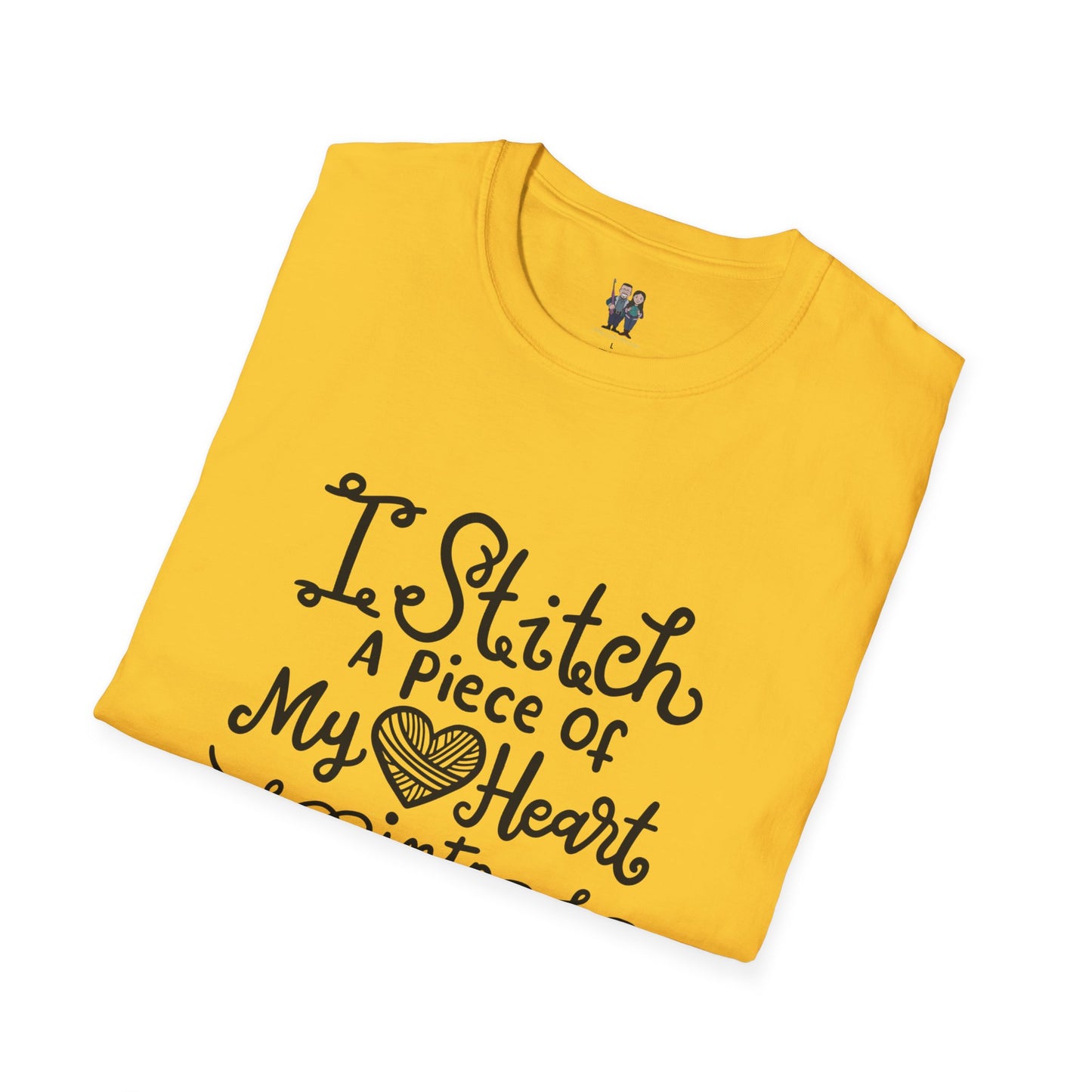 Thoughtful Crochet Saying Unisex Softstyle Tee, Gift For Crochet Lover
