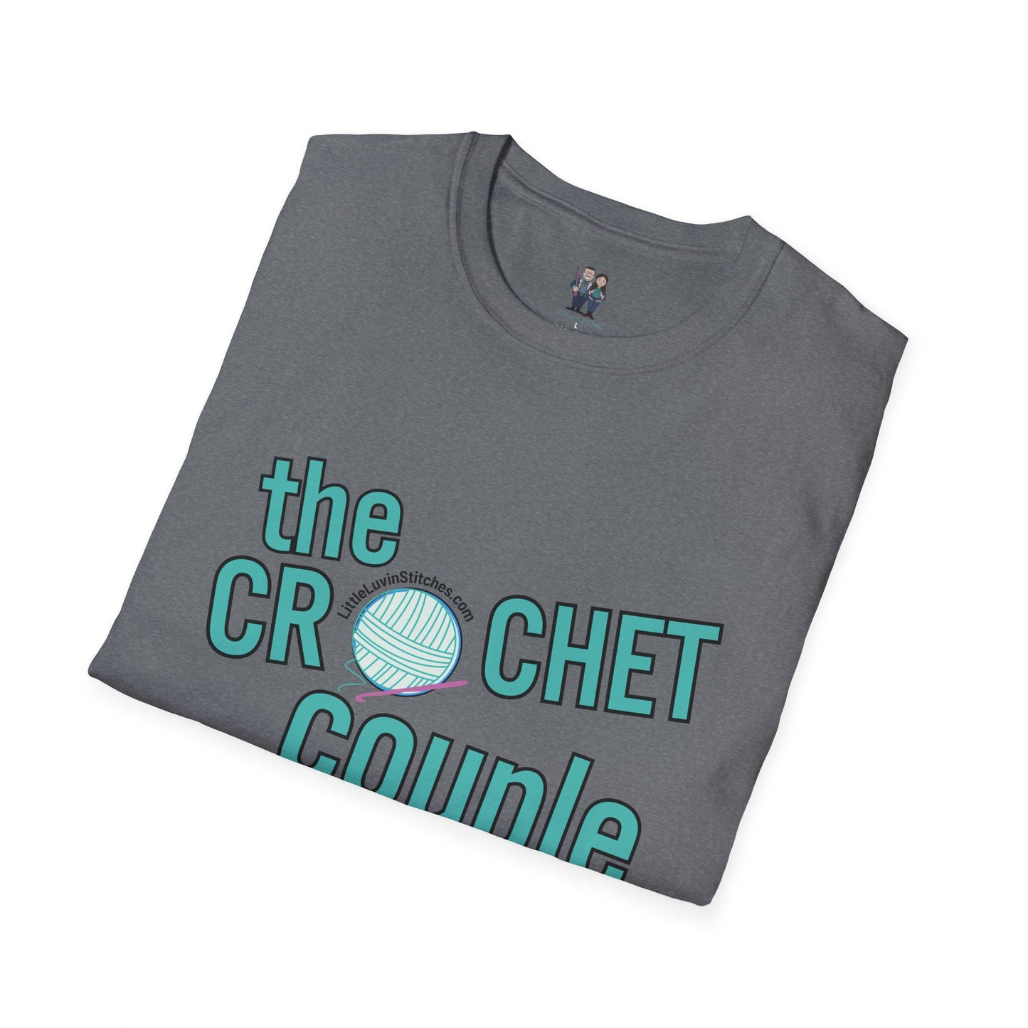 Crochet Couple Unisex Softstyle T-Shirt