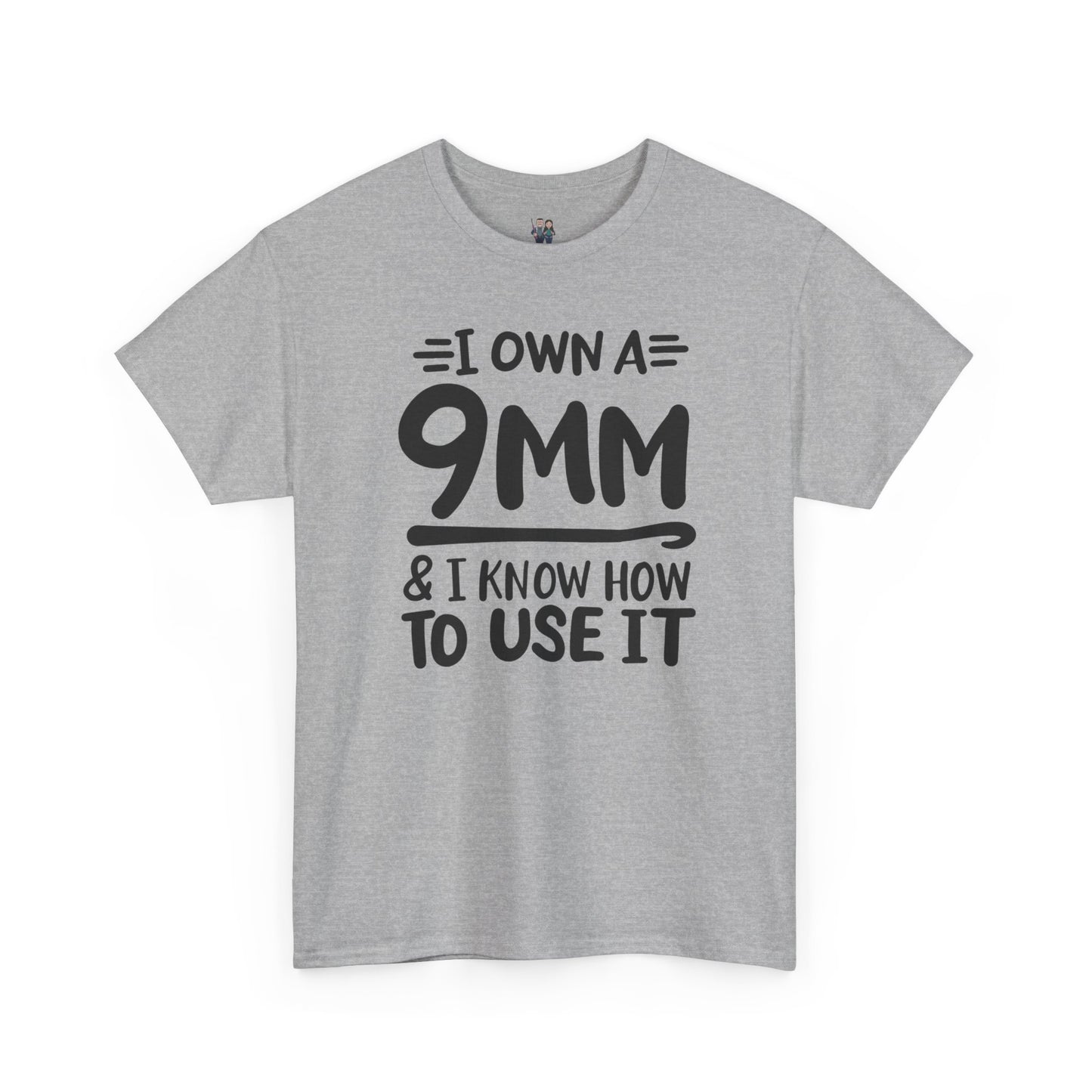 Funny Crochet Theme Unisex Heavy Cotton Tee