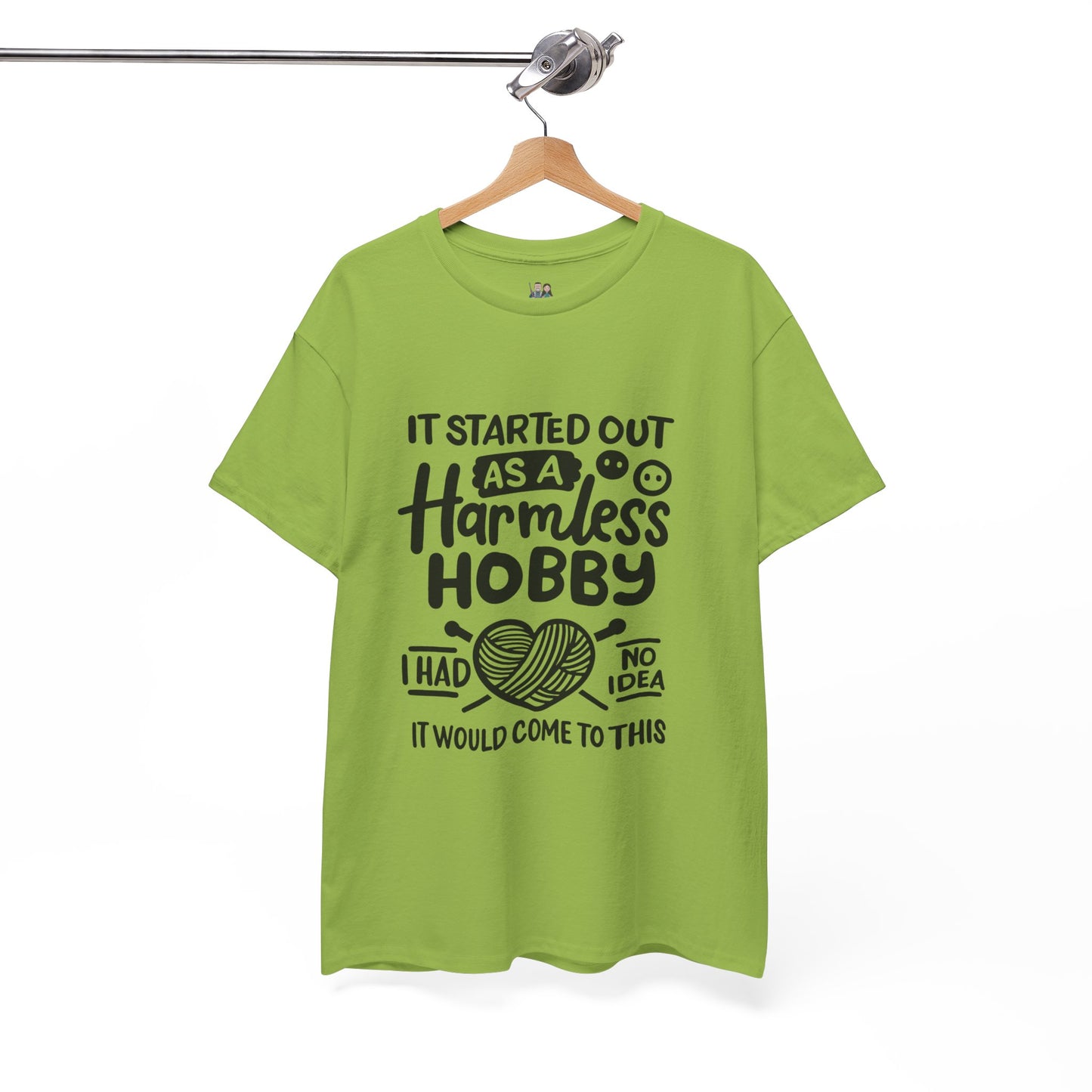 Crochet Hobby T-Shirt Unisex Heavy Cotton Tee