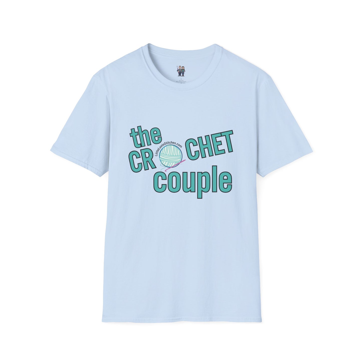 Crochet Couple Unisex Softstyle T-Shirt