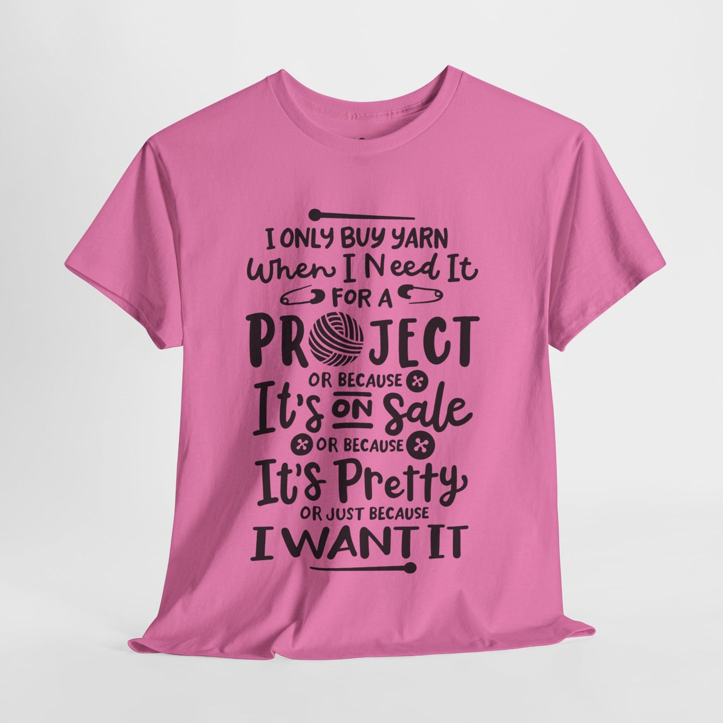 Funny Crochet Theme Unisex Heavy Cotton Tee