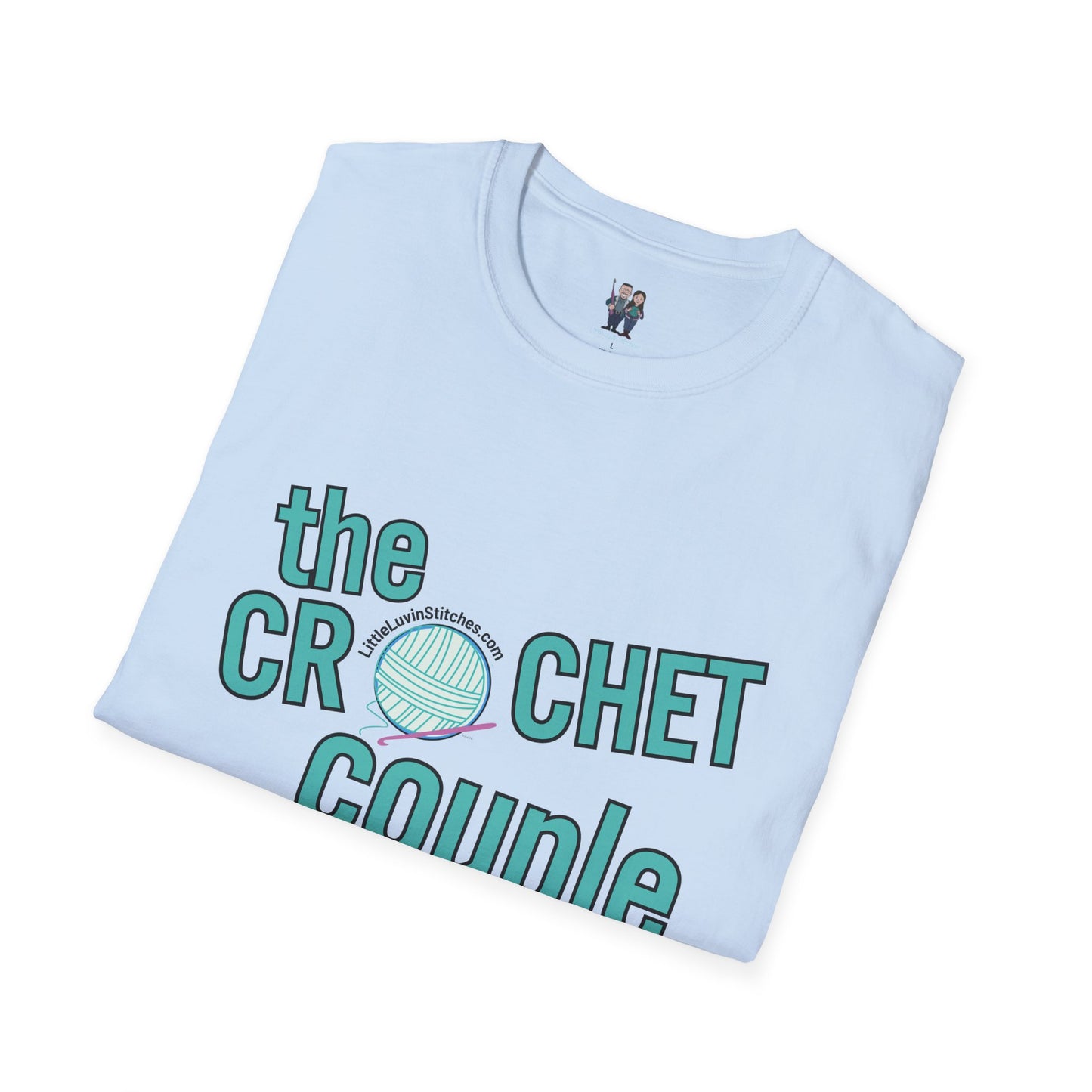 Crochet Couple Unisex Softstyle T-Shirt