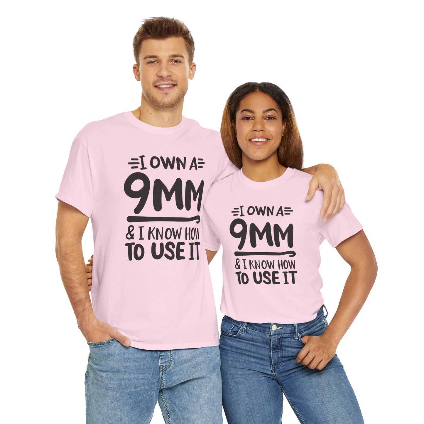 Funny Crochet Theme Unisex Heavy Cotton Tee