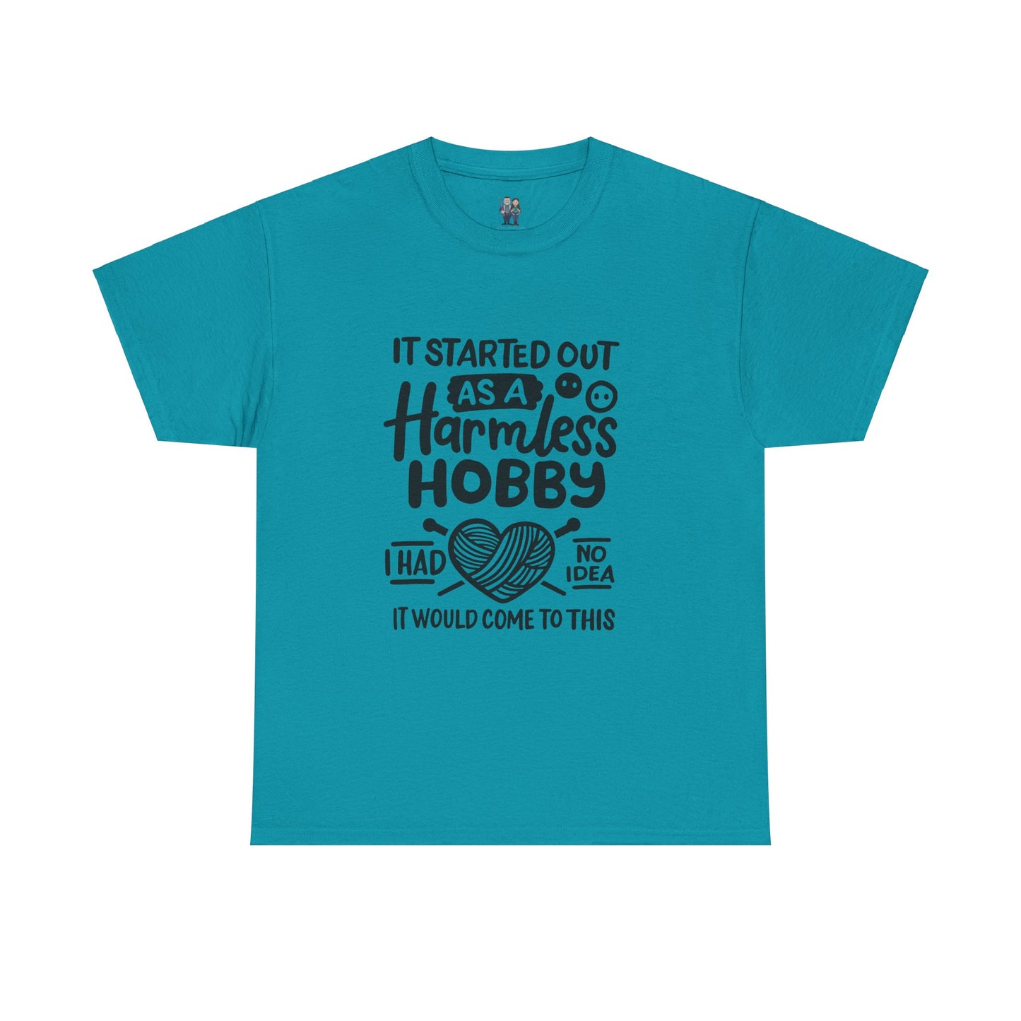 Crochet Hobby T-Shirt Unisex Heavy Cotton Tee