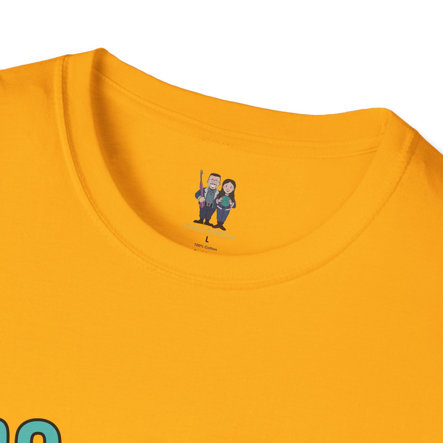 Crochet Couple Unisex Softstyle T-Shirt