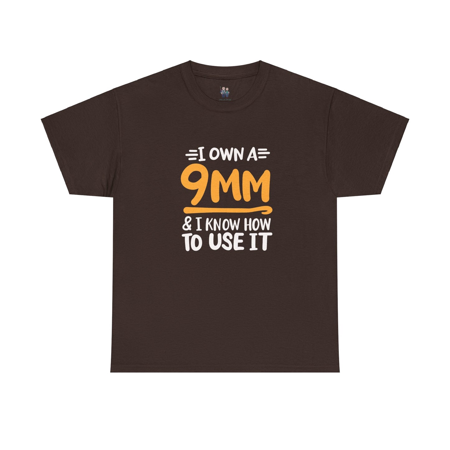 Funny Crochet Theme Unisex Heavy Cotton Tee