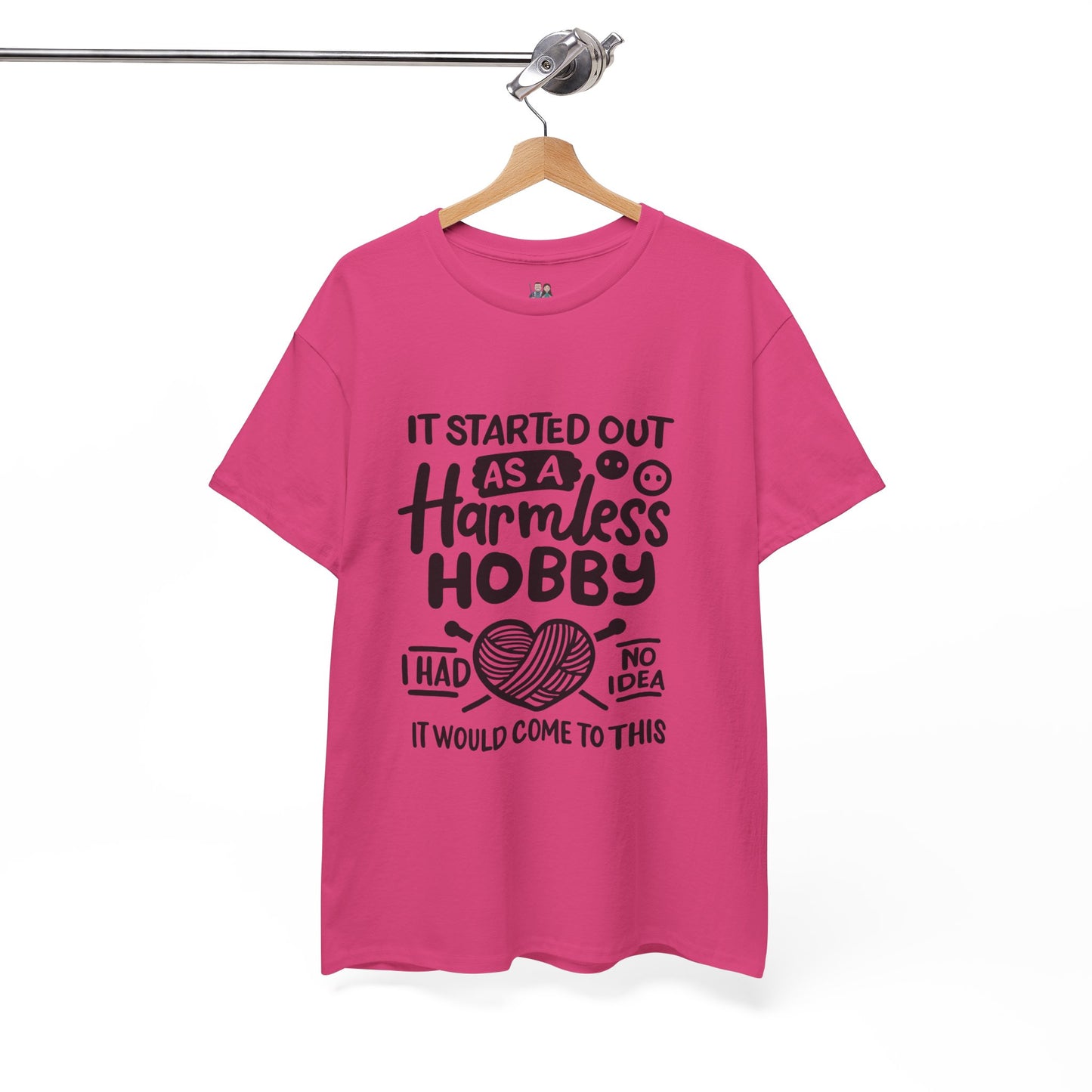 Crochet Hobby T-Shirt Unisex Heavy Cotton Tee