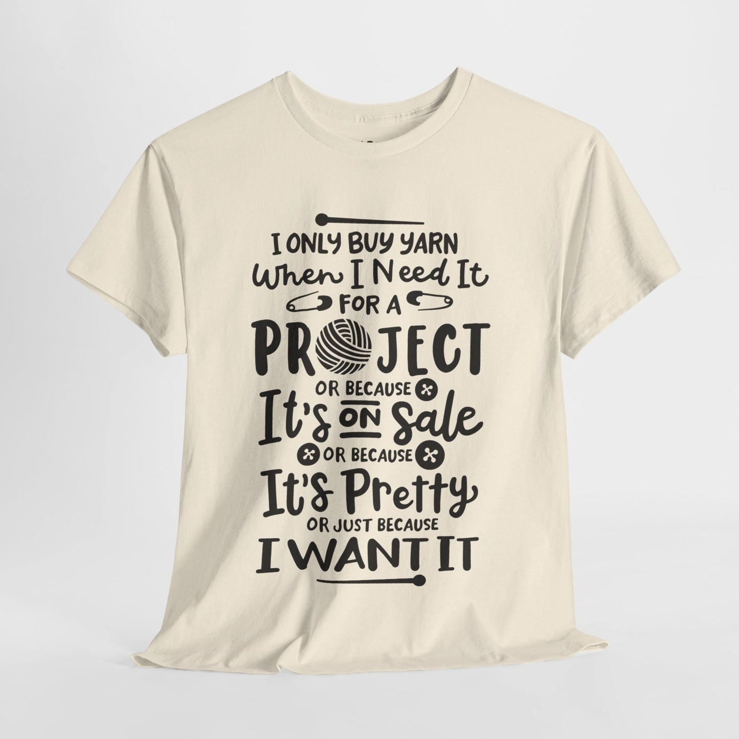 Funny Crochet Theme Unisex Heavy Cotton Tee