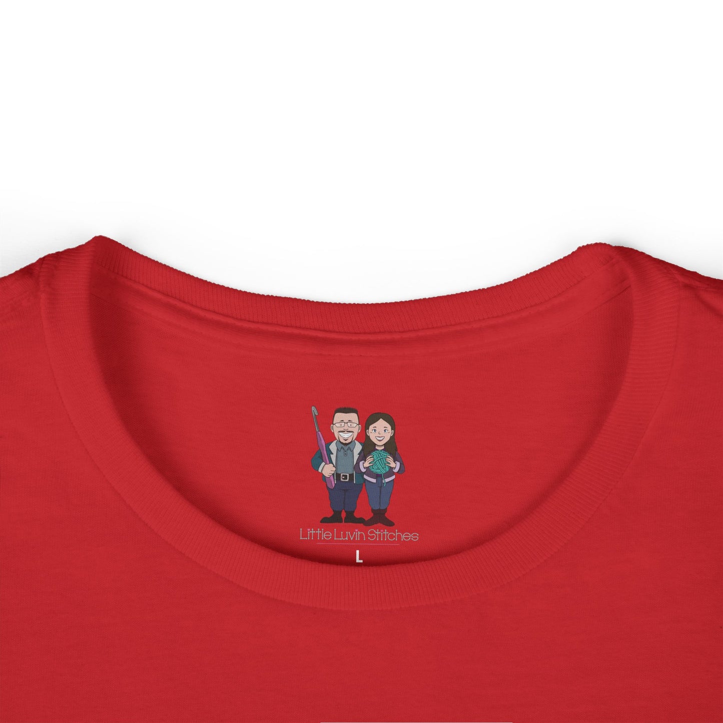 Crochet Humor, Women's Softstyle Tee