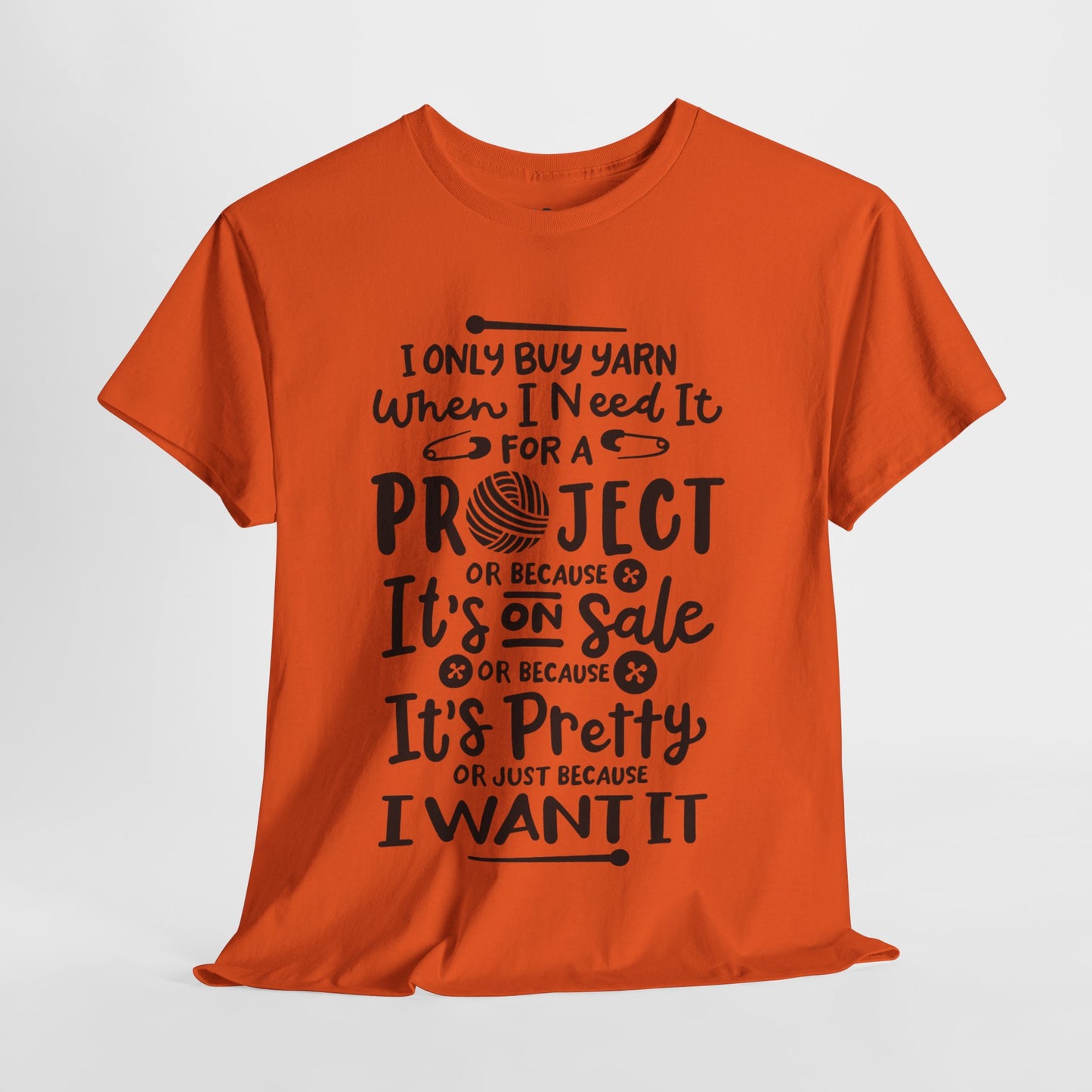 Funny Crochet Theme Unisex Heavy Cotton Tee