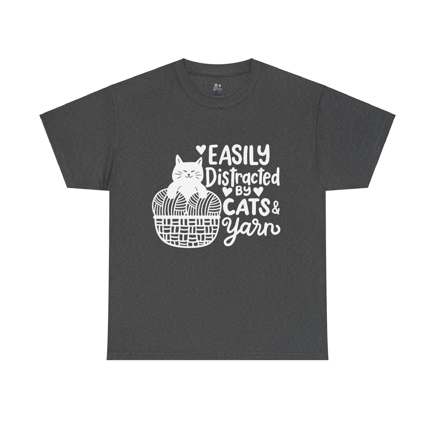 Crochet Humor Unisex Heavy Cotton Tee