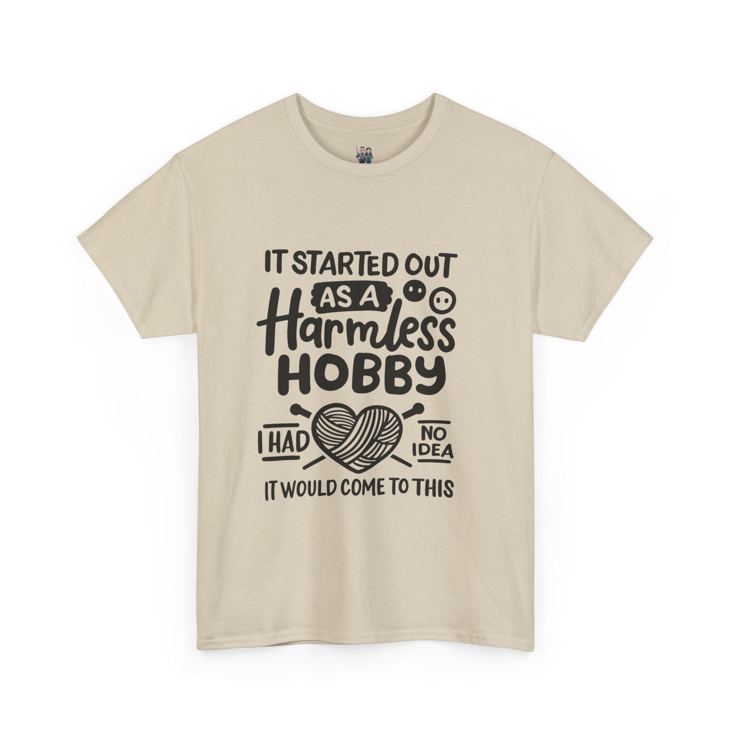Crochet Hobby T-Shirt Unisex Heavy Cotton Tee
