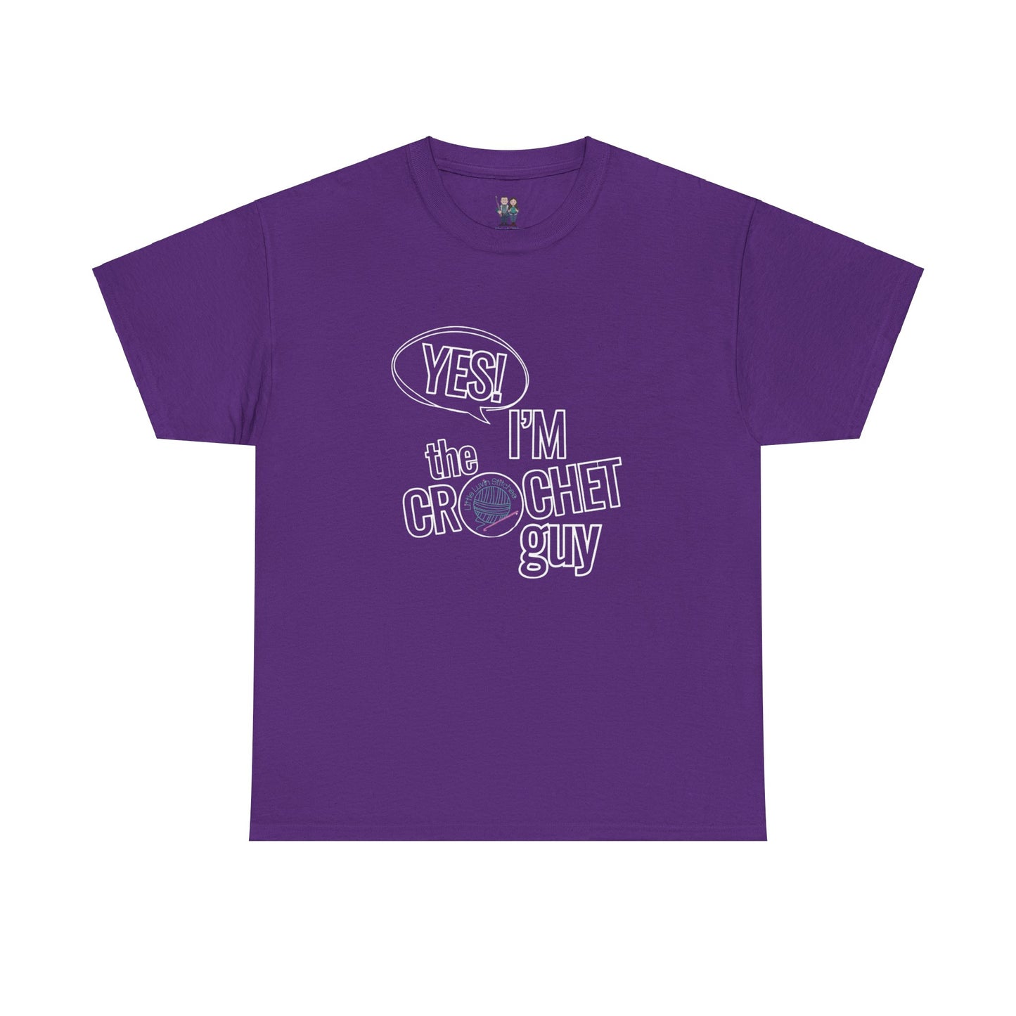 I'm The Crochet Guy Unisex Heavy Cotton Tee