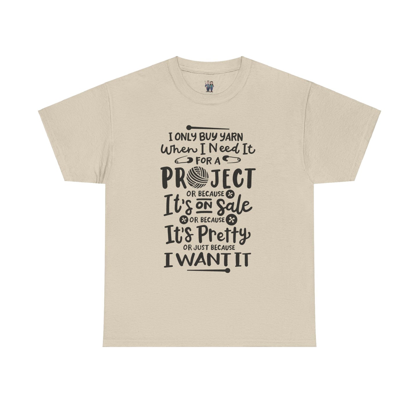 Funny Crochet Theme Unisex Heavy Cotton Tee