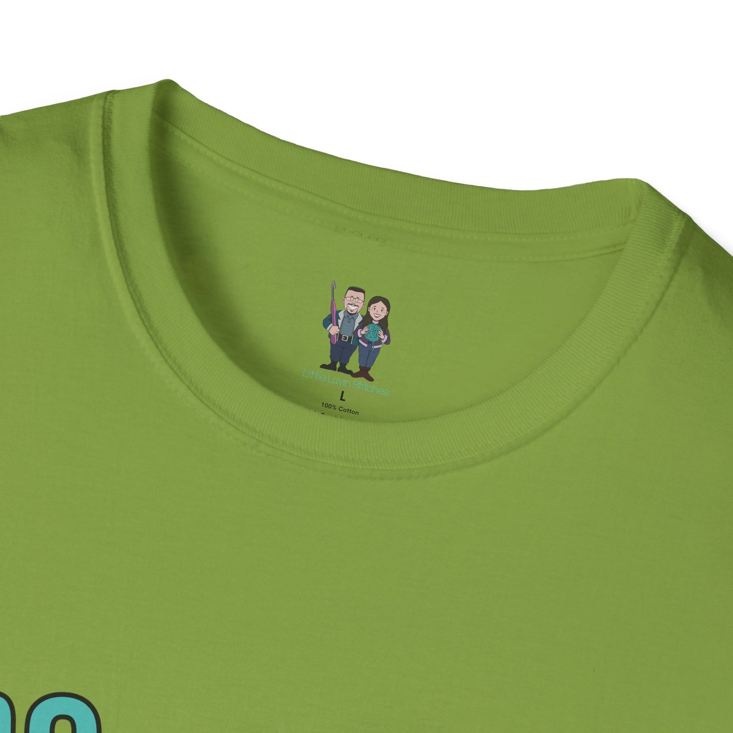 Crochet Couple Unisex Softstyle T-Shirt