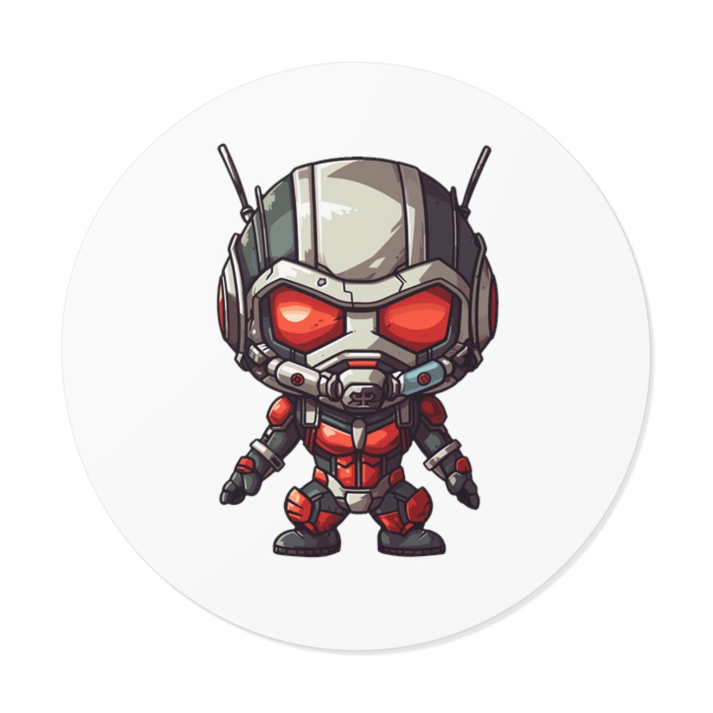 Ant Man Round Vinyl Stickers - Little Luvin Stitches