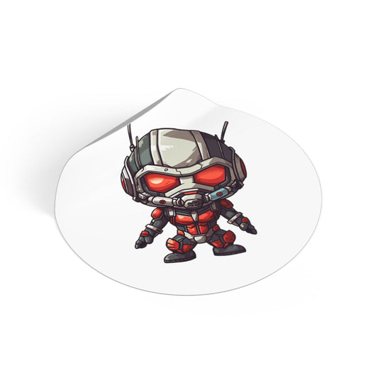 Ant Man Round Vinyl Stickers - Little Luvin Stitches