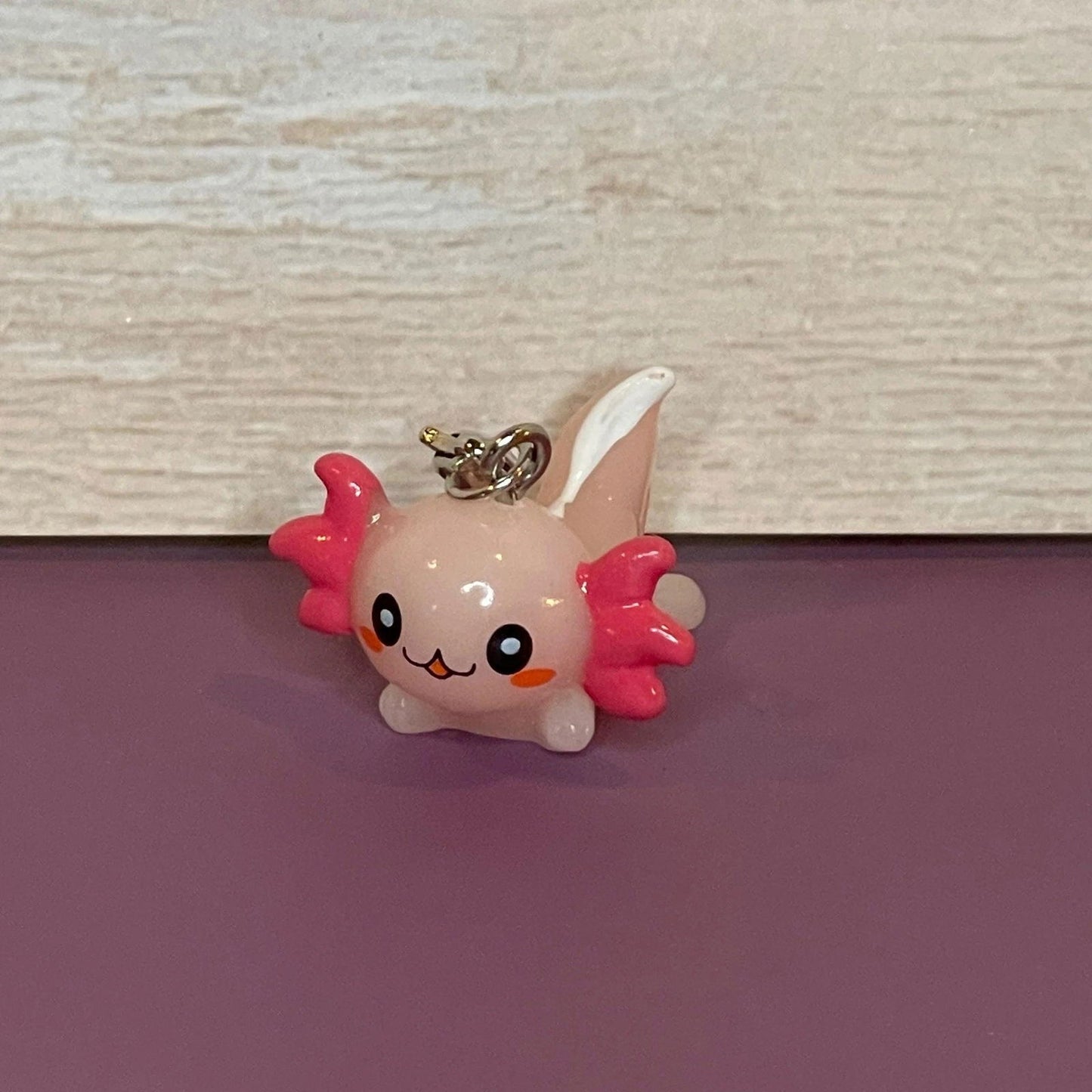 Axolotl Stitch Marker as Pictured - Little Luvin Stitches