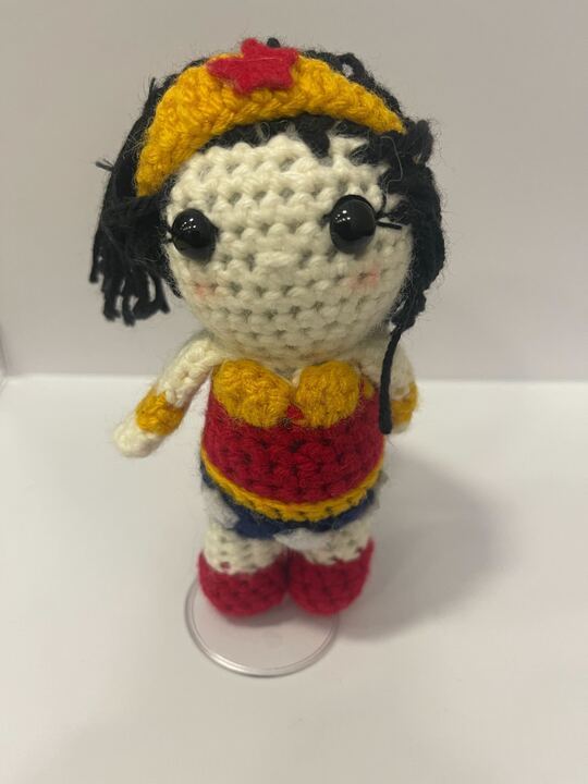 Battle Babe Handmade Plushie - Little Luvin Stitches