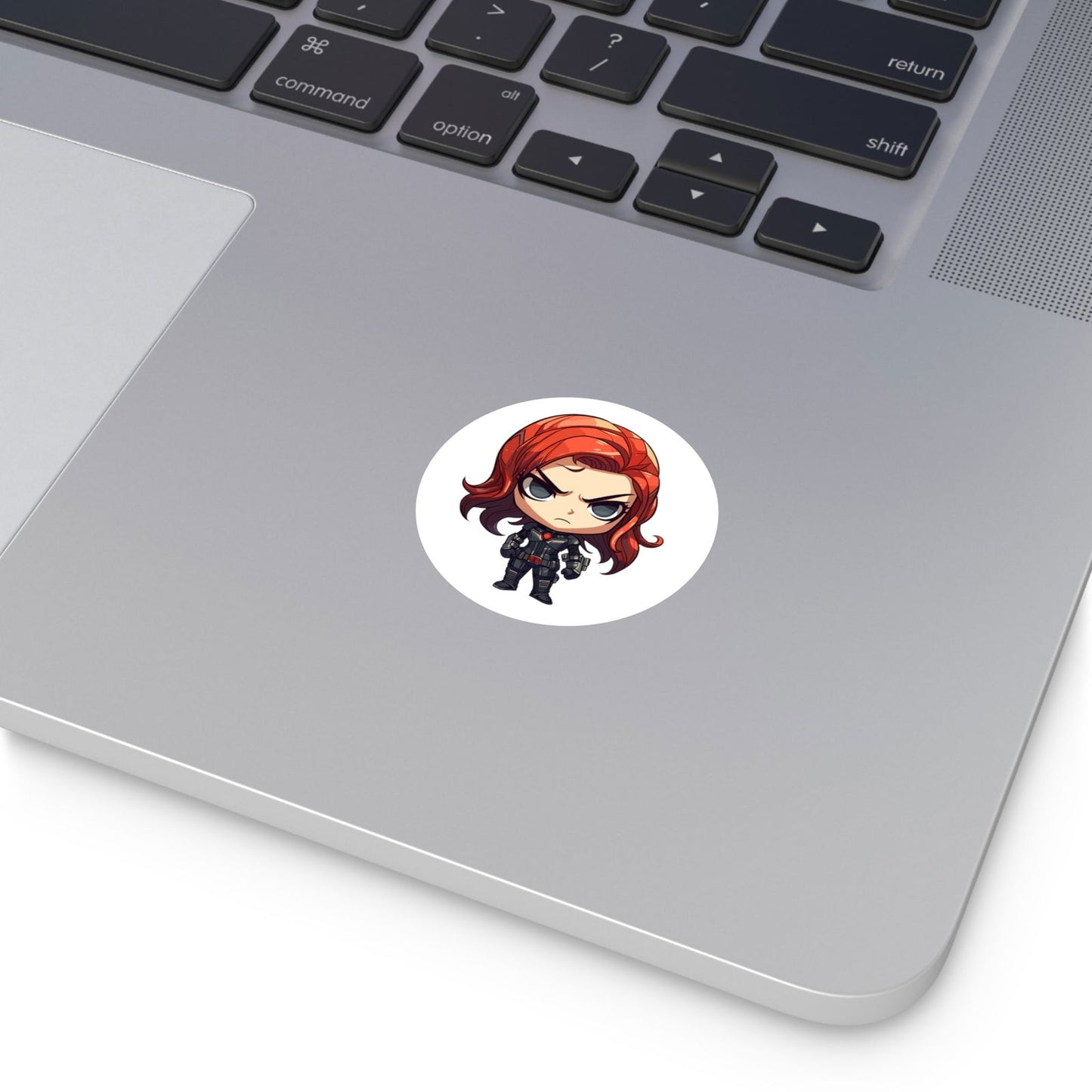 Blackwidow Round Vinyl Stickers - Little Luvin Stitches