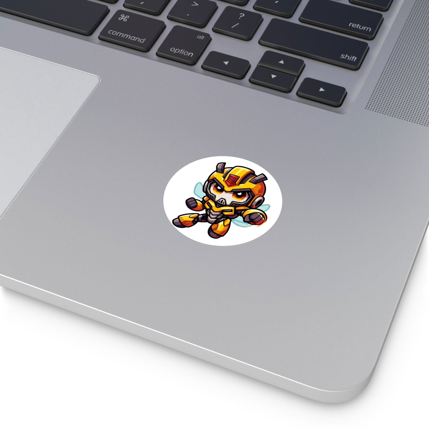 Bumblebee V2 Round Vinyl Stickers - Little Luvin Stitches