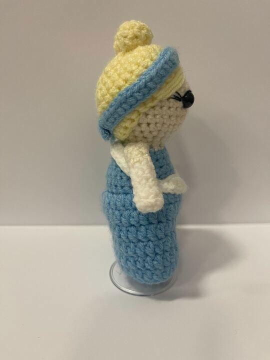 Cinderella Handmade Plushie - Little Luvin Stitches