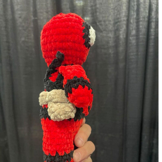 Dead Pool Crochet Amigurumi Doll - Little Luvin Stitches
