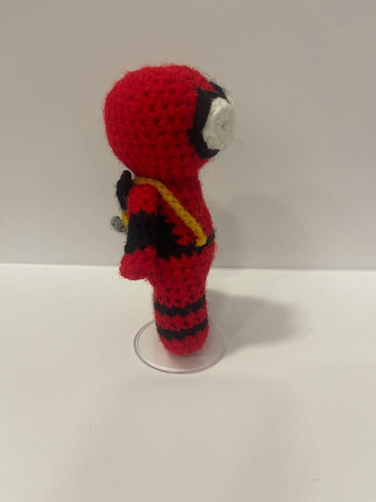 Deadpool Handmade Plushie - Little Luvin Stitches