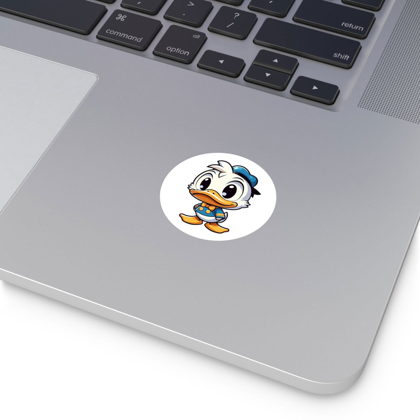 Donald Round Vinyl Stickers - Little Luvin Stitches