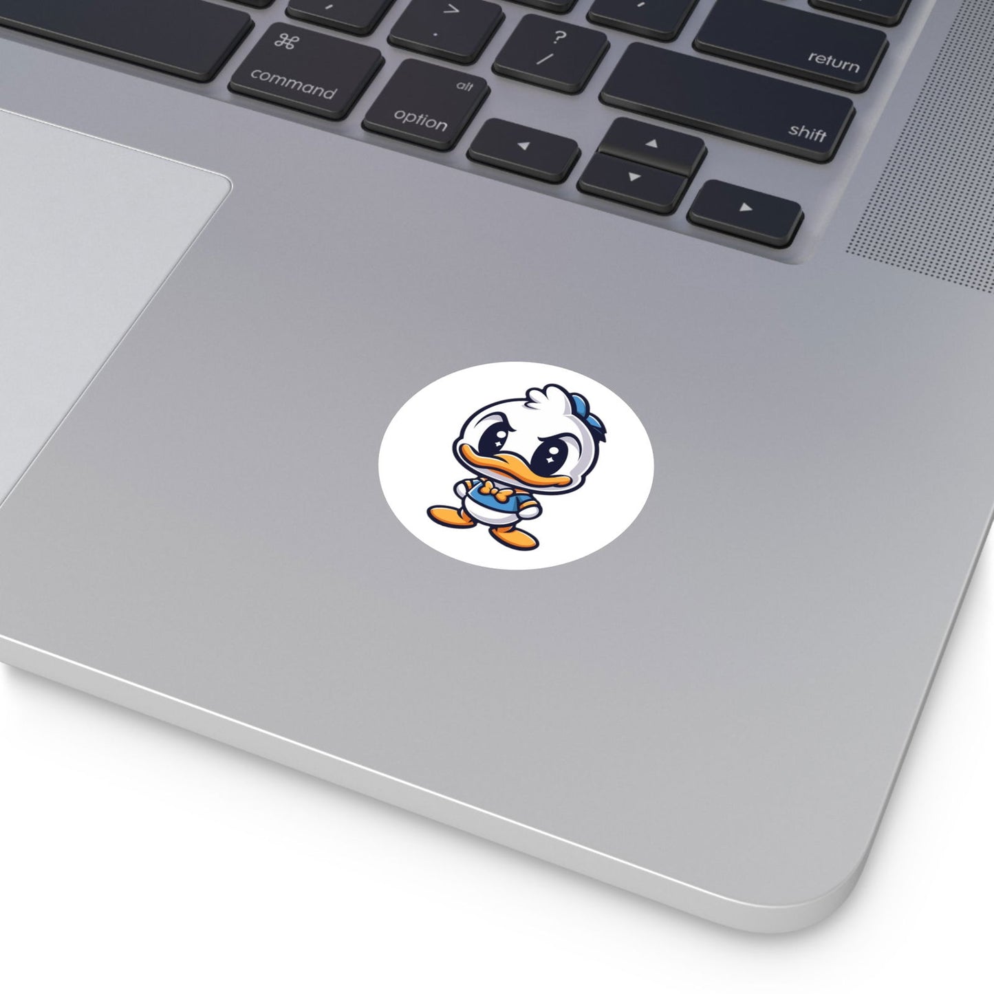 Donald V2 Round Vinyl Stickers - Little Luvin Stitches
