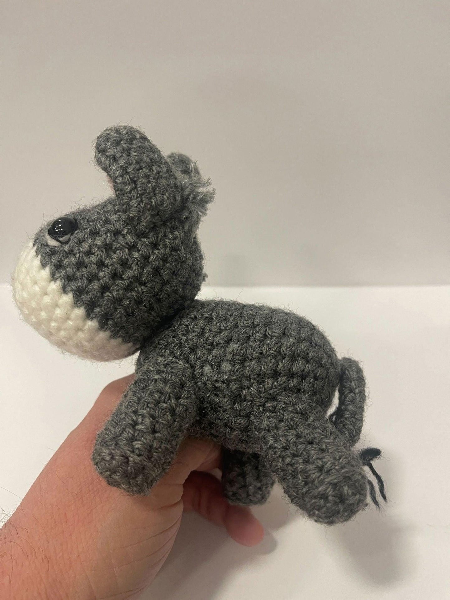 Donkey Handmade Plushie - Little Luvin Stitches