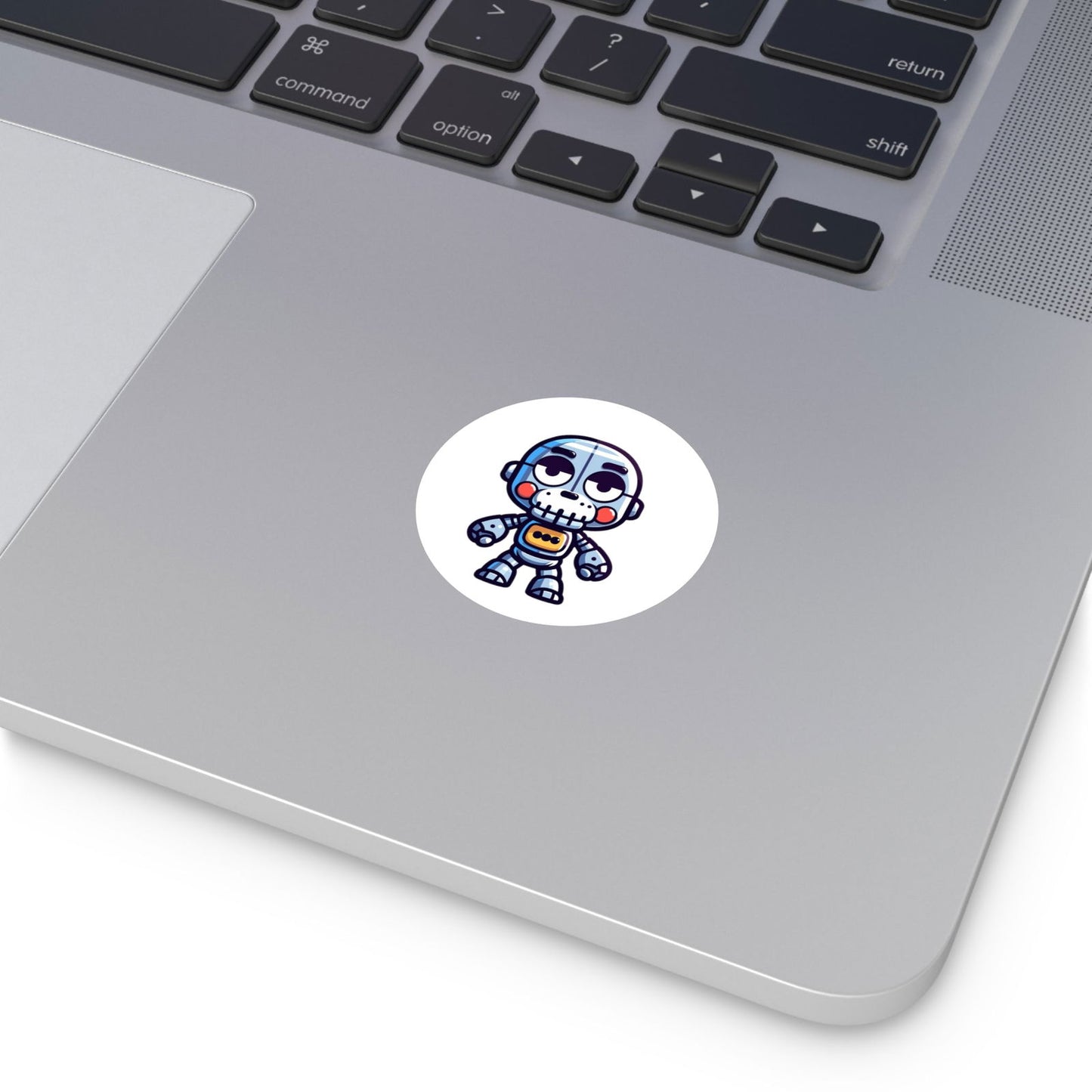 FNAF Endoskeleton Round Vinyl Stickers - Little Luvin Stitches