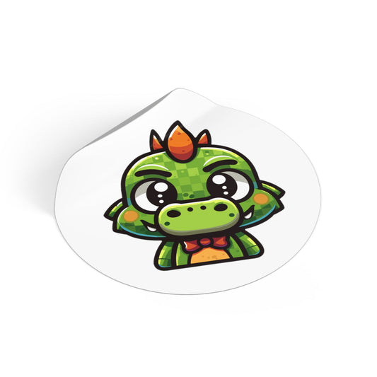 FNAF Monty Round Vinyl Stickers - Little Luvin Stitches