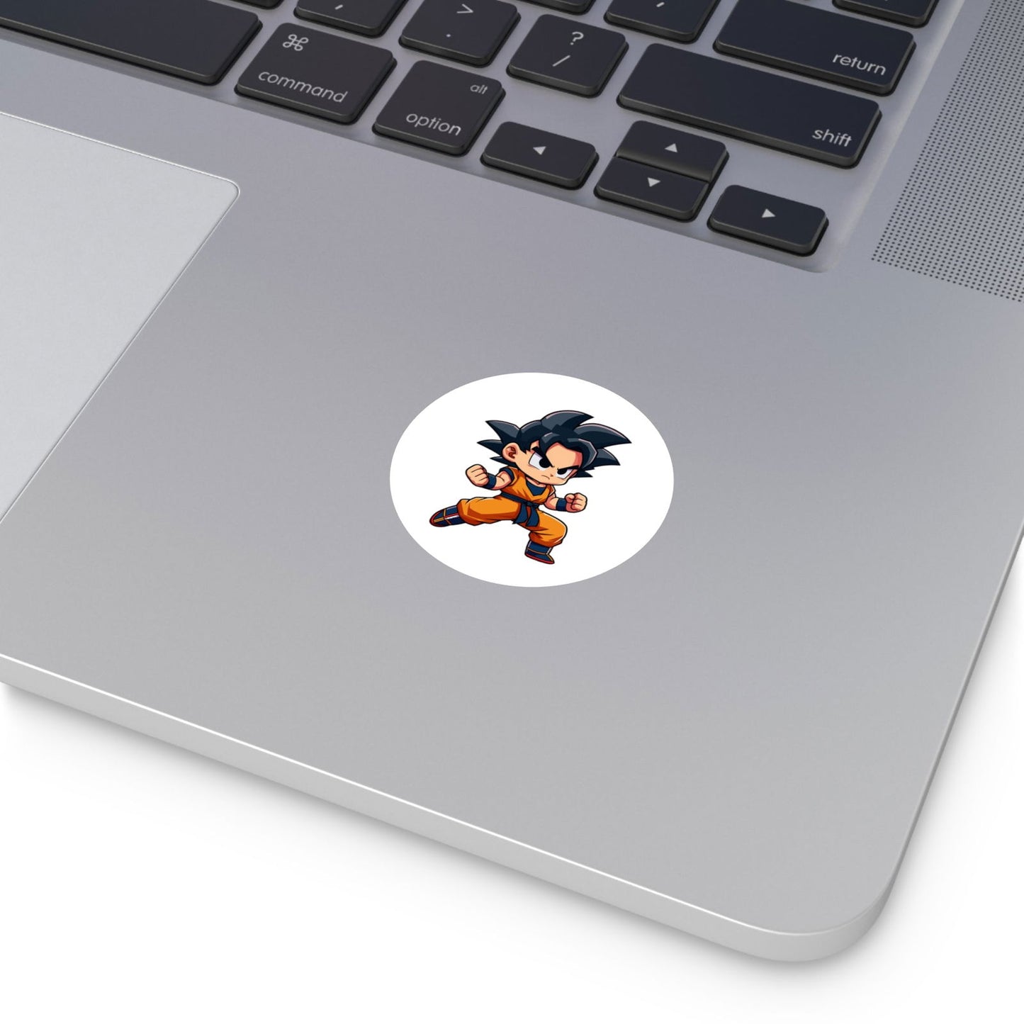 Goku Round Vinyl Stickers - Little Luvin Stitches