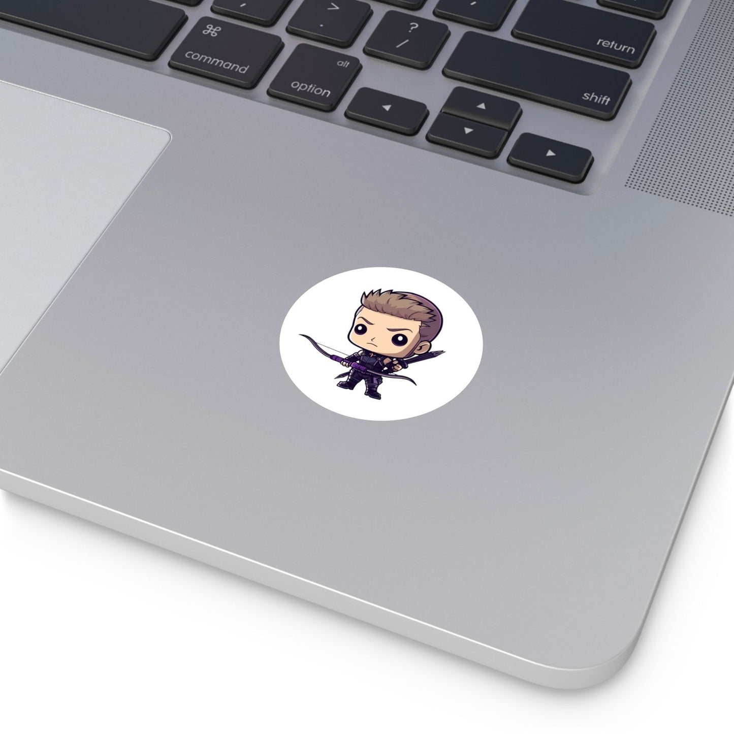 Hawkeye Round Vinyl Stickers - Little Luvin Stitches