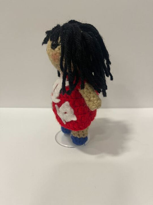 Hula Cutie Handmade Plushie - Little Luvin Stitches