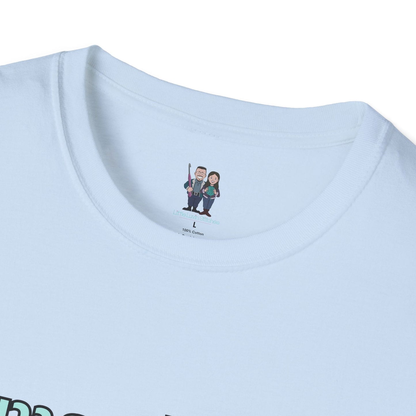 I married a Hooker Unisex Softstyle T-Shirt - Little Luvin Stitches