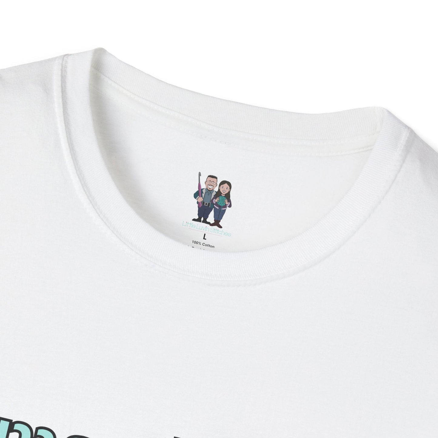 I married a Hooker Unisex Softstyle T-Shirt - Little Luvin Stitches