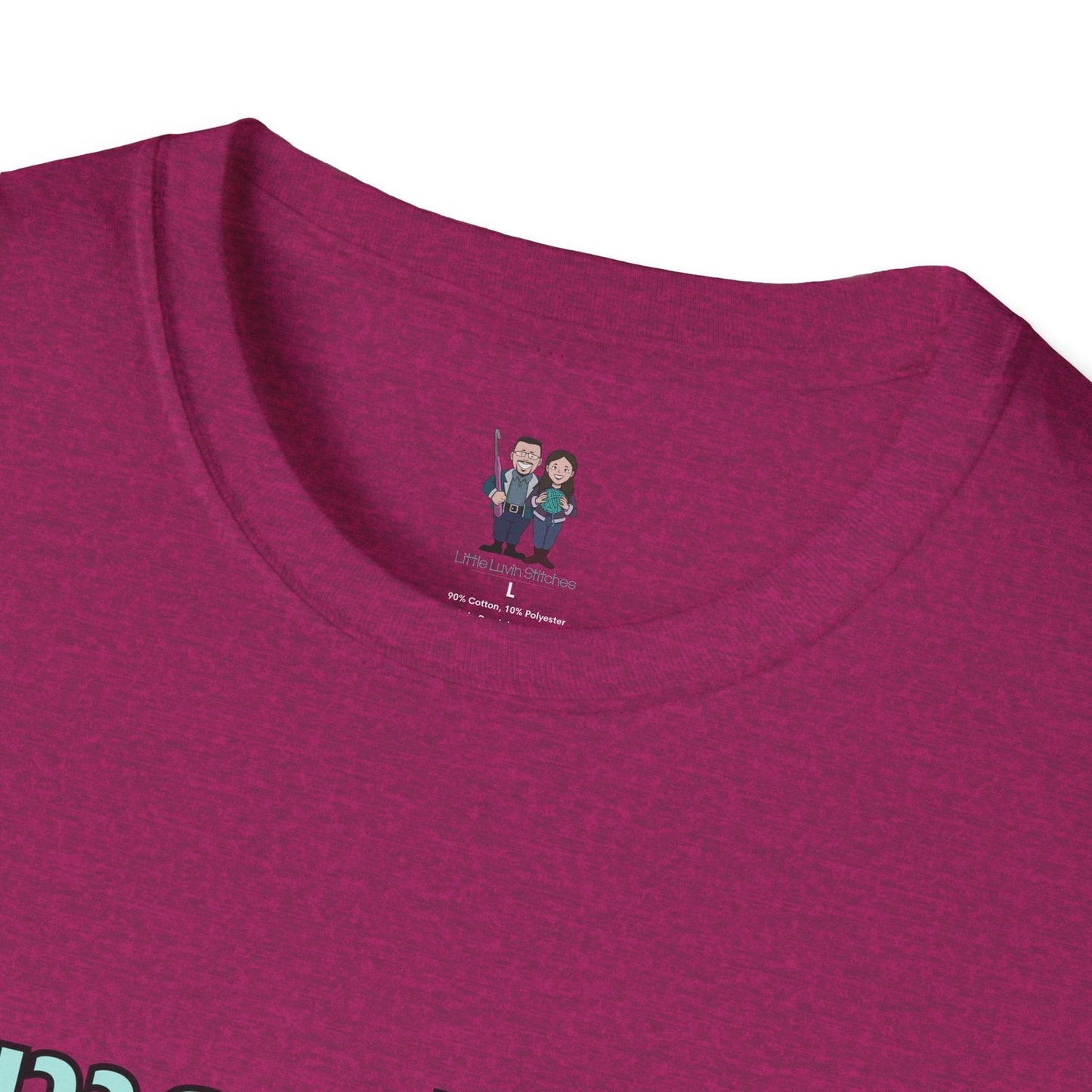 I married a Hooker Unisex Softstyle T-Shirt - Little Luvin Stitches
