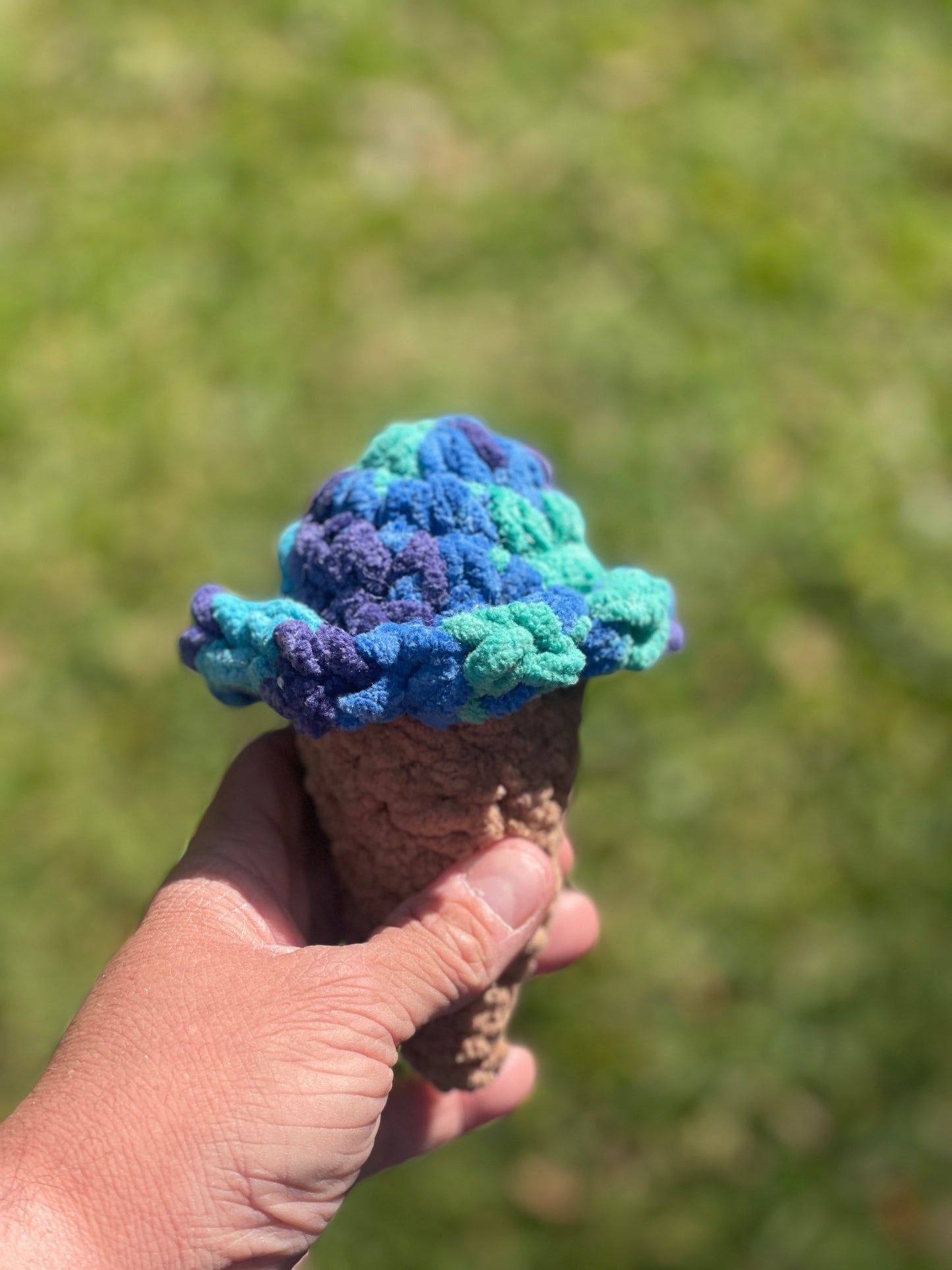 Mermaid Ice Cream Handmade Crochet Plushie